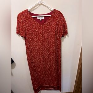 Donna Ricco‎ sz 10 petite full length rayon dress
